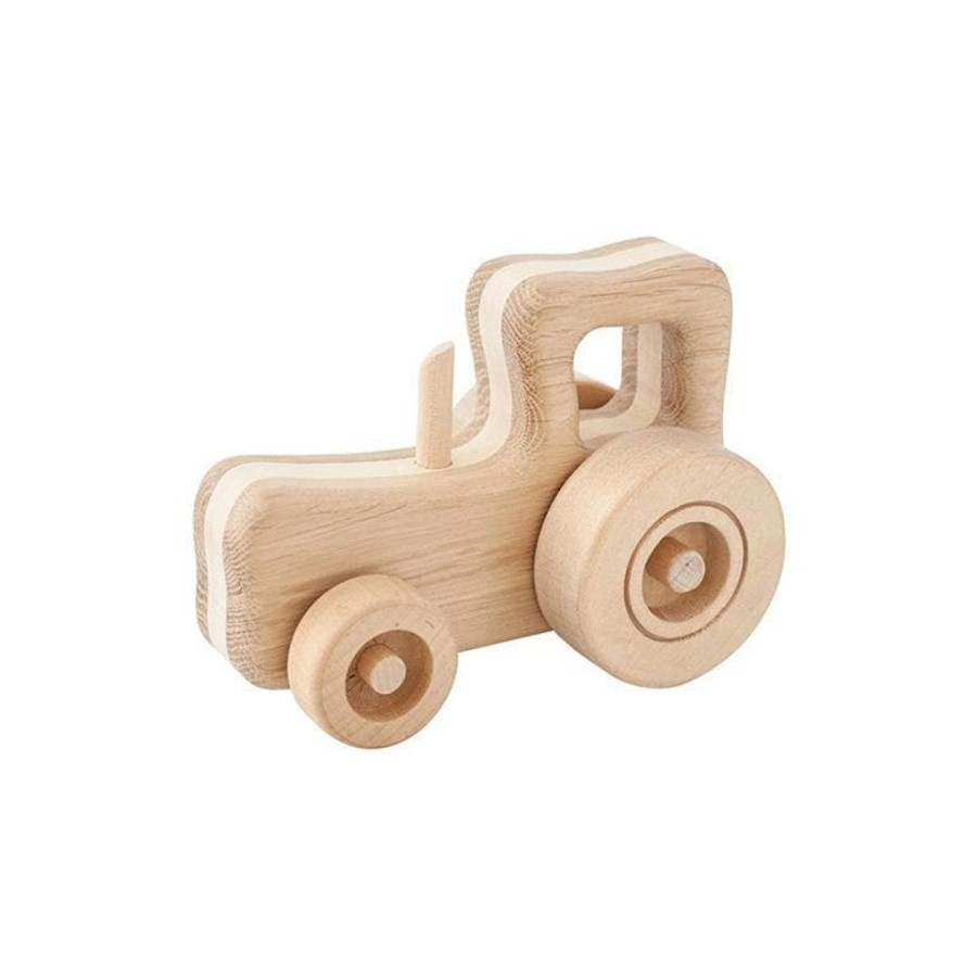 Kids Toys Kubi Dubi Steiner/Waldorf Inspired | Wooden Tractor - Rick