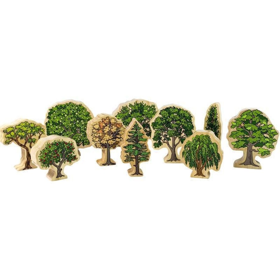 Kids Toys The Freckled Frog Small World Play | Australian Wooden Trees