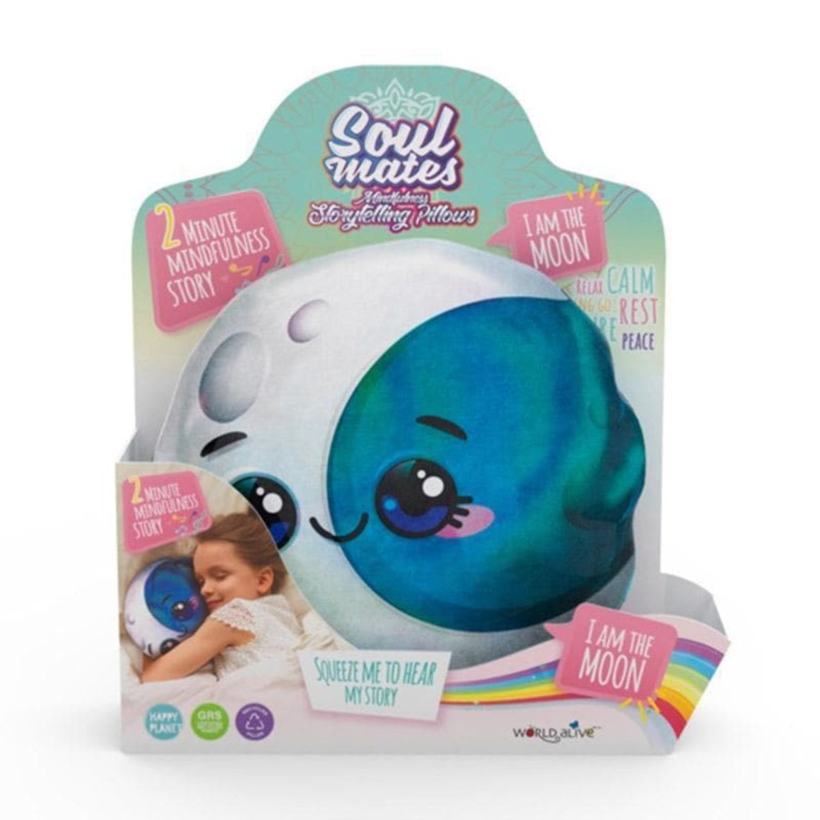 Kids Toys Soul Mates | Moon Storytelling Pillow