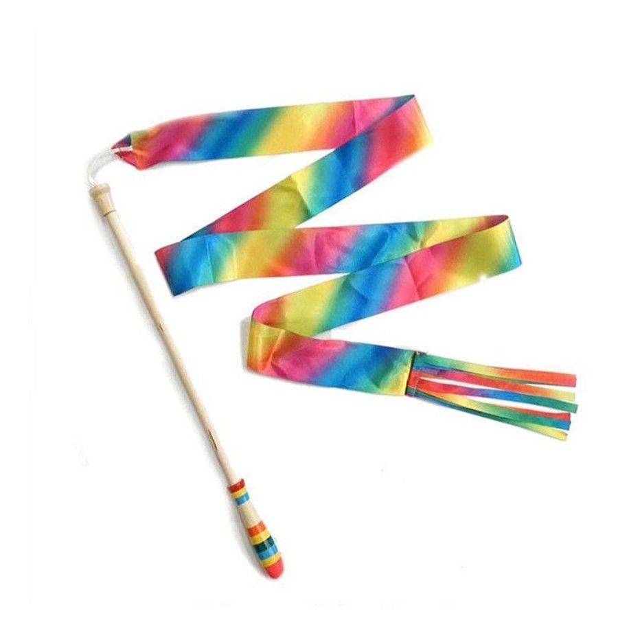 Kids Toys Fun Factory | Rainbow Ribbon Wand