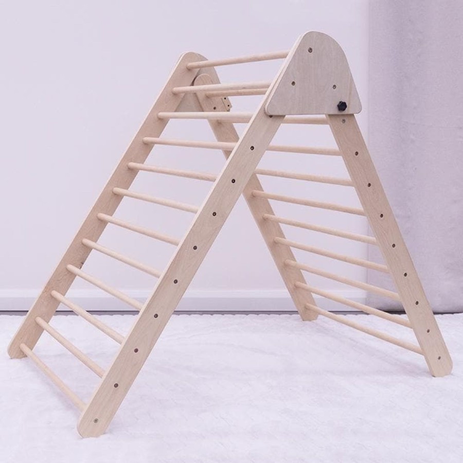 Piklers My Happy Helpers | Alto Folding Climbing Frame - Unvarnished