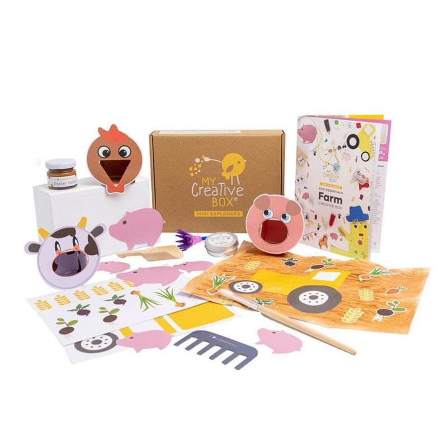 Kids Toys My Creative Box Craft Kits | Farm Mini Creative Kit