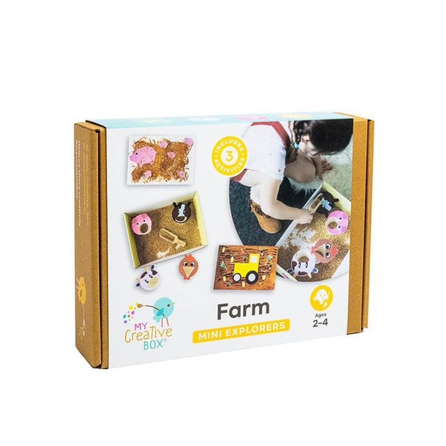 Kids Toys My Creative Box Craft Kits | Farm Mini Creative Kit