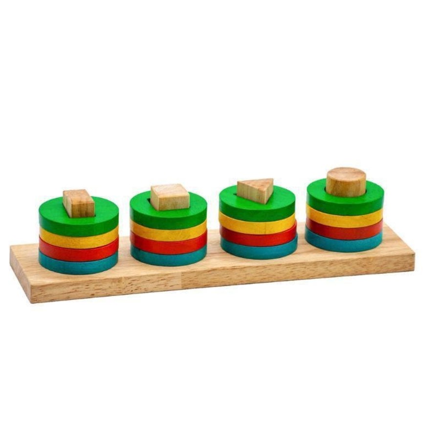 Kids Toys Qtoys Wooden Toys | Sorting Bar