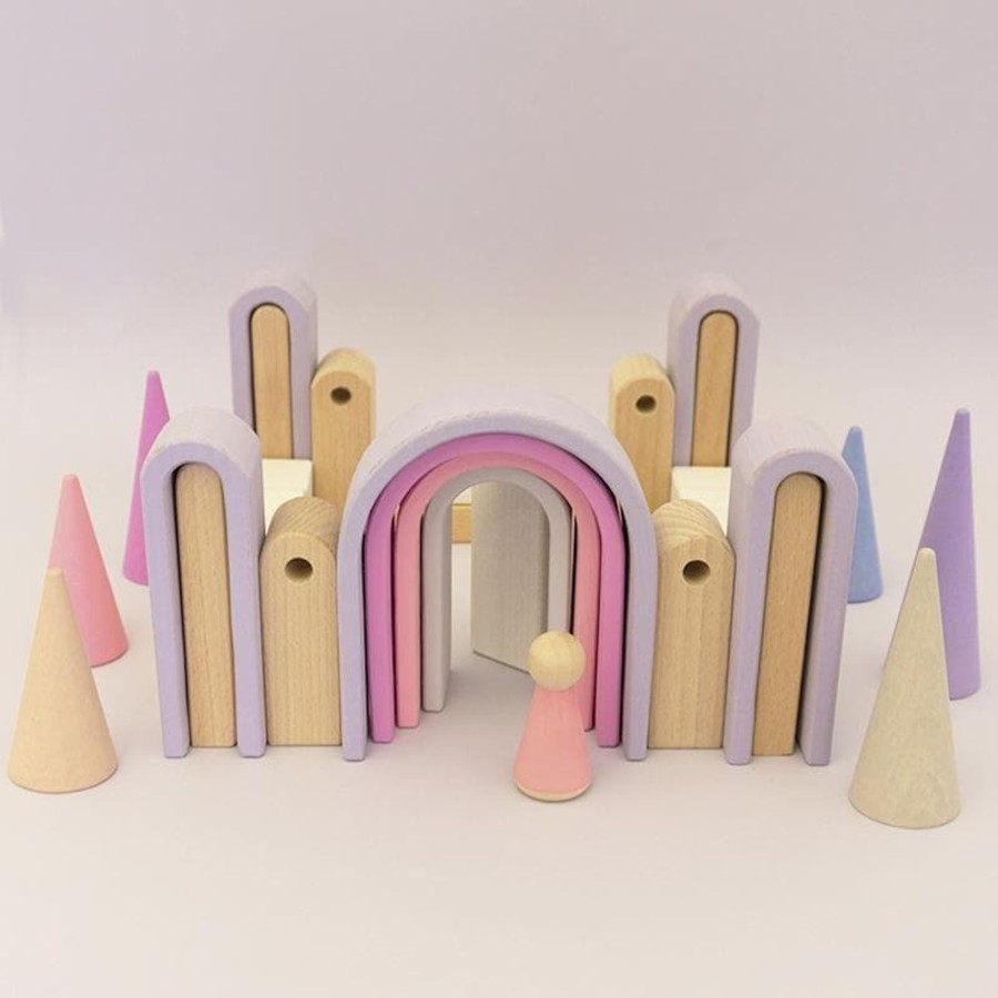 Kids Toys Euca Building Playscapes | Fairy Castle