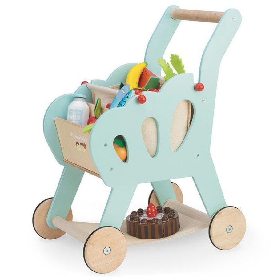 Kids Toys Le Toy Van Wooden Toys | Honeybake Shopping Trolley