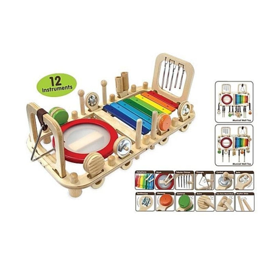 Kids Toys Im Toy Musical Instruments | Wooden Melody Mix Wall Bench