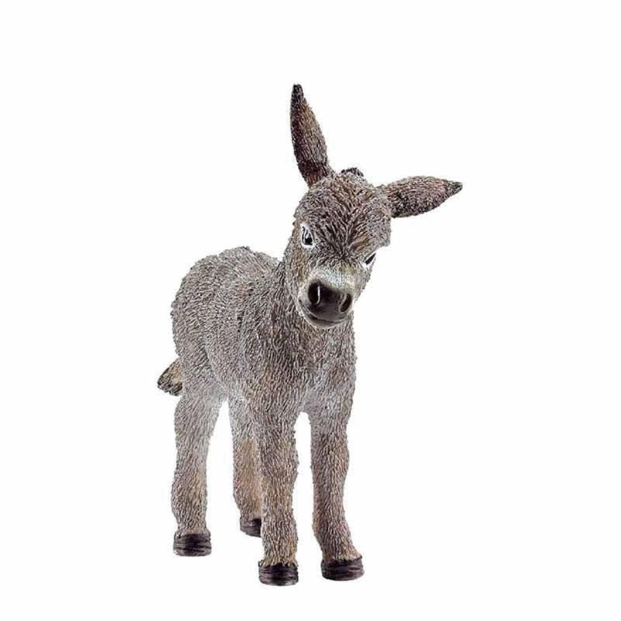 Kids Toys Schleich Wooden Animals | Donkey Foal