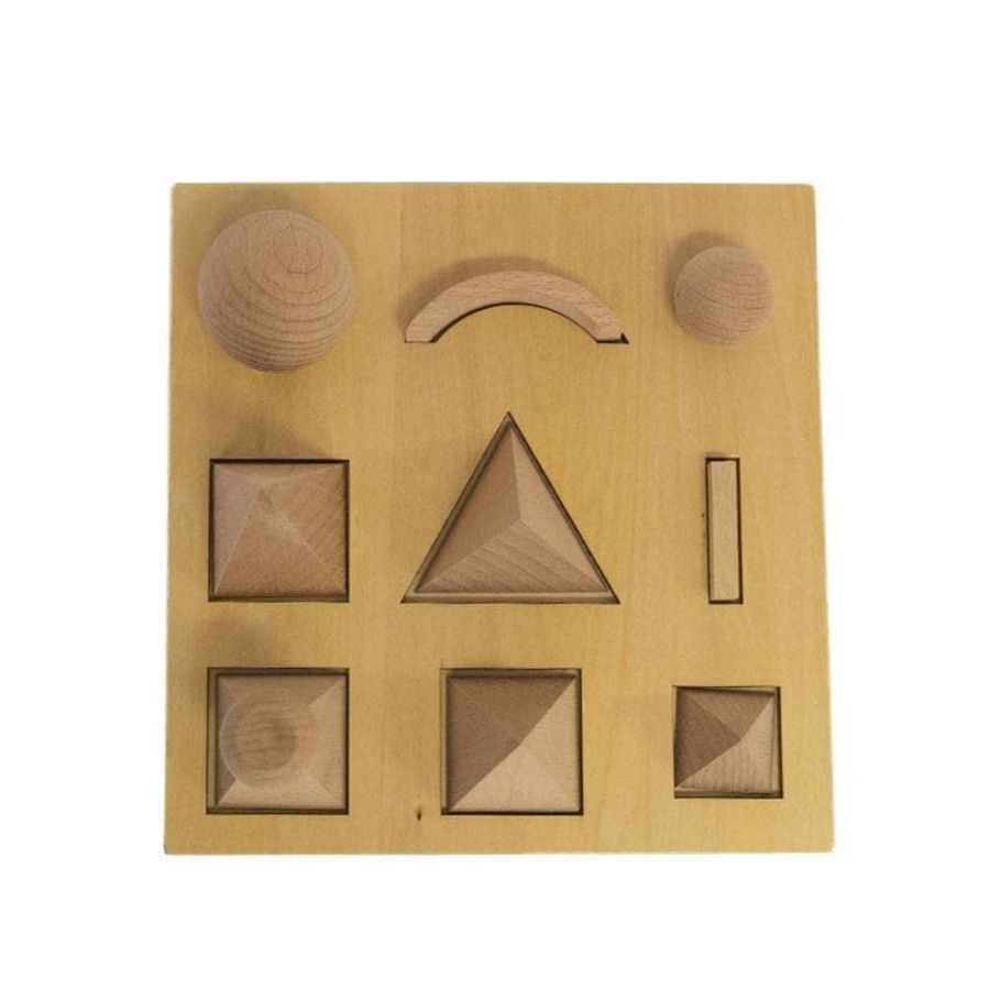 Kids Toys My Happy Helpers Wooden Puzzles | Wooden Montessori Shape Puzzle