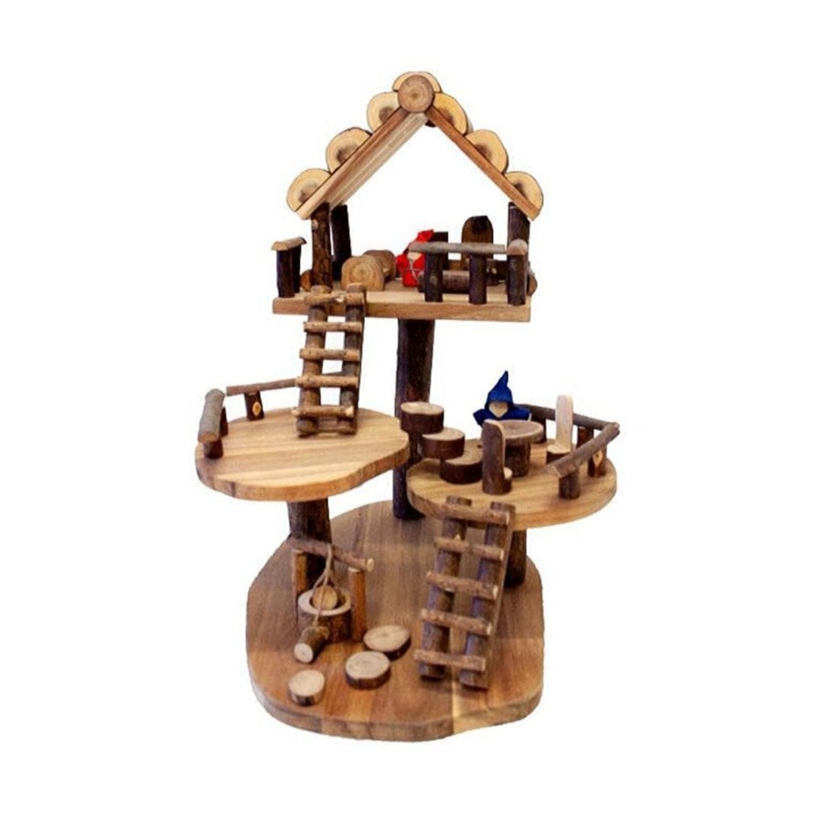 Kids Toys Qtoys Steiner/Waldorf Inspired | Large Tree House