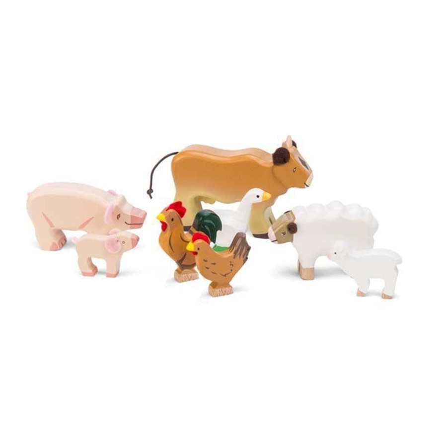 Kids Toys Le Toy Van Animal Figurines | Sunny Farm Animals