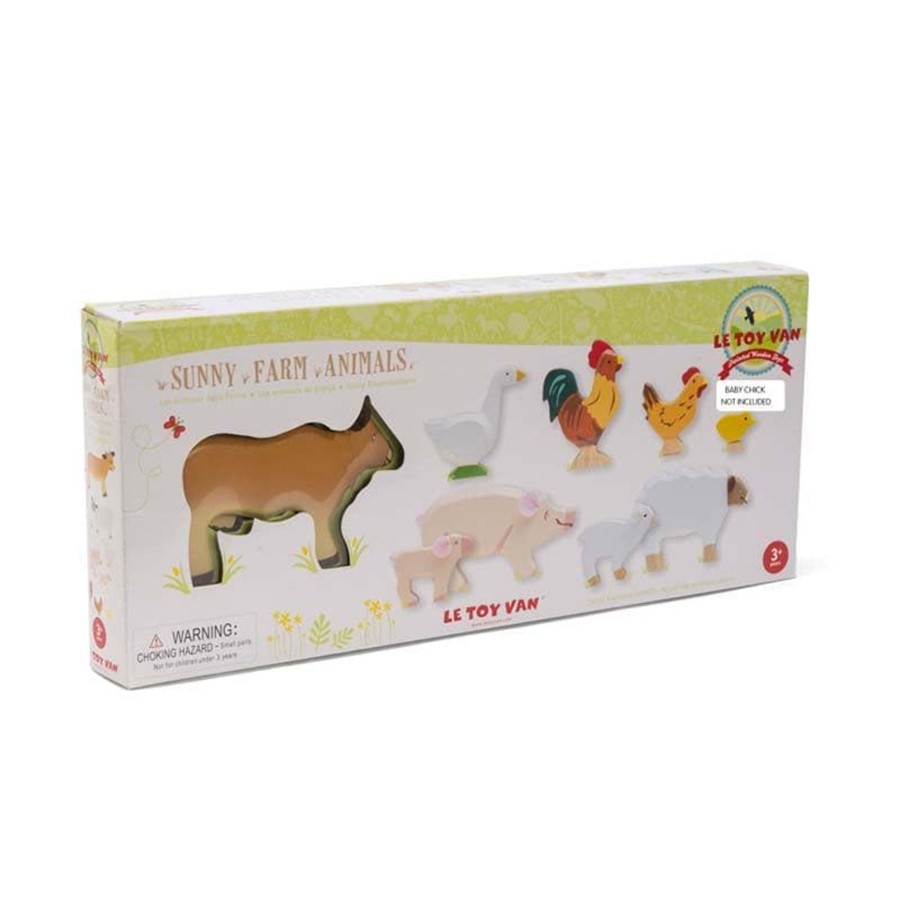 Kids Toys Le Toy Van Animal Figurines | Sunny Farm Animals