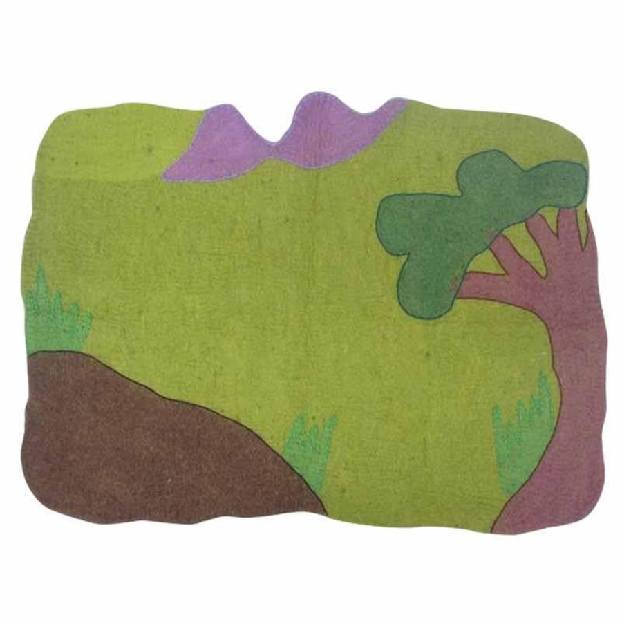 Kids Toys Papoose Felt Toys | Play Mat - Africa