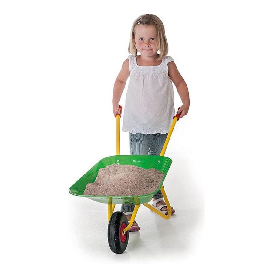 Kids Toys John Deere Gardening Toys | John Deere Rolly Wheel Barrow