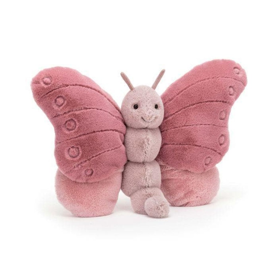 Babies & Toddlers Jellycat Baby Sensory Toys | Beatrice Butterfly Large Pink