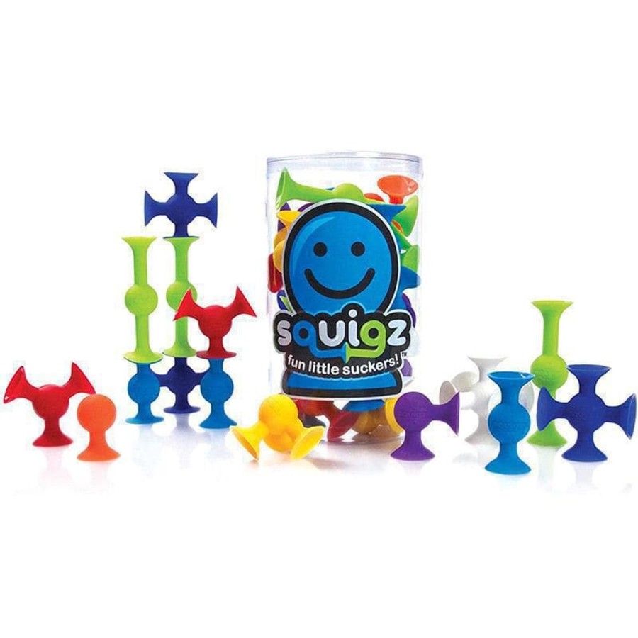 Kids Toys Fat Brain Toys Sensory Play | Squigz - Starter Set