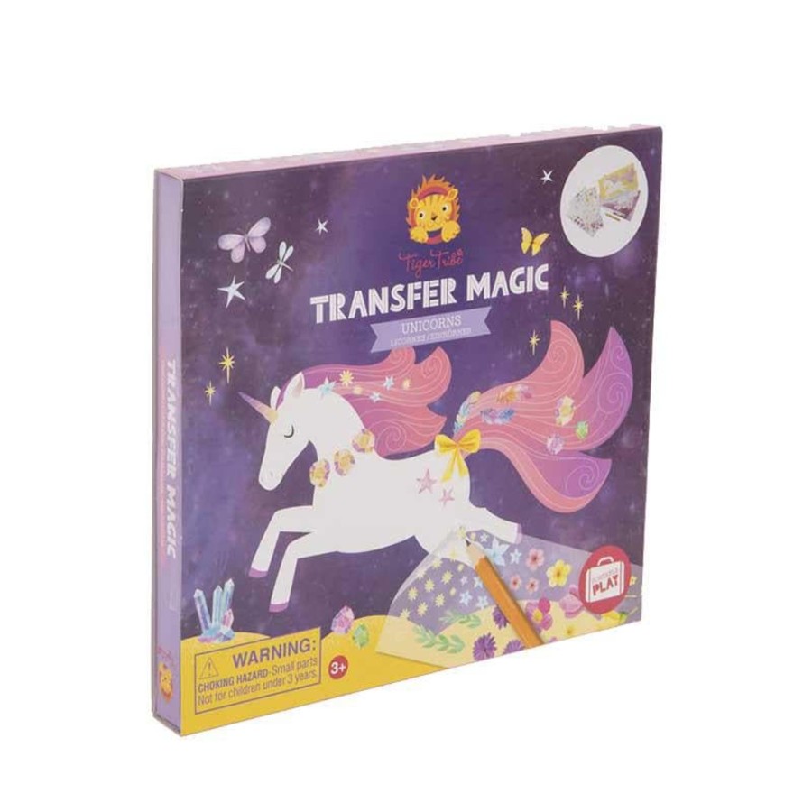 Kids Toys Tiger Tribe Colour & Paint | Transfer Magic - Unicorns