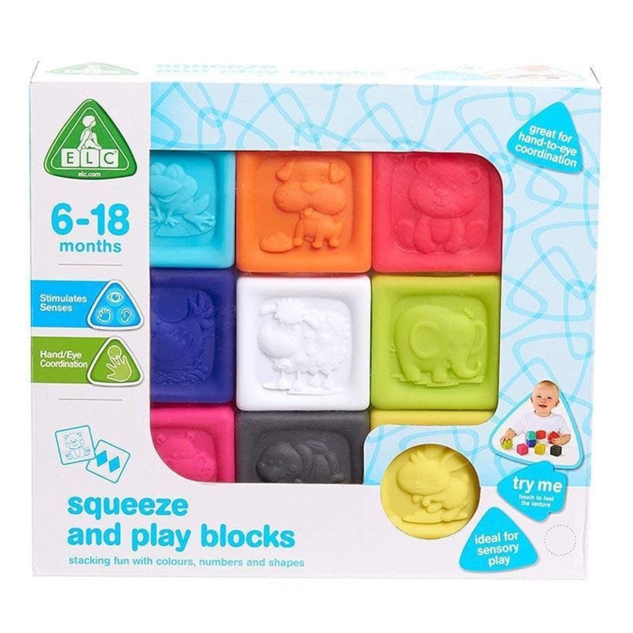 Kids Toys Early Learning Centre Sensory Play | Squeezy Stacking Blocks