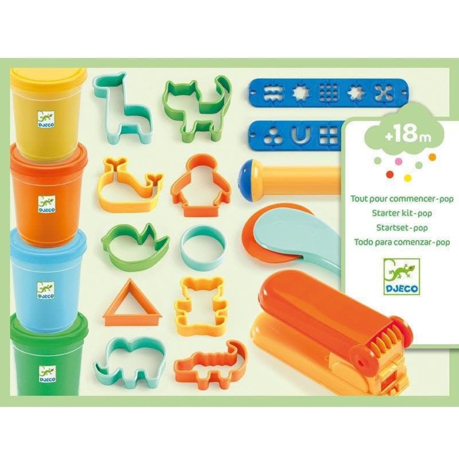 Kids Toys Djeco Sensory Play | Everything You Need To Start - Modelling Dough Set