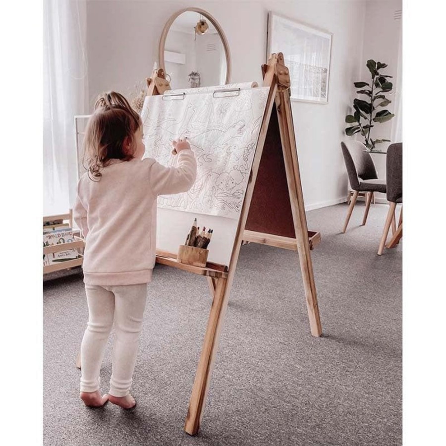 Kids Toys Qtoys Colour & Paint | 5 In 1 Painting Easel