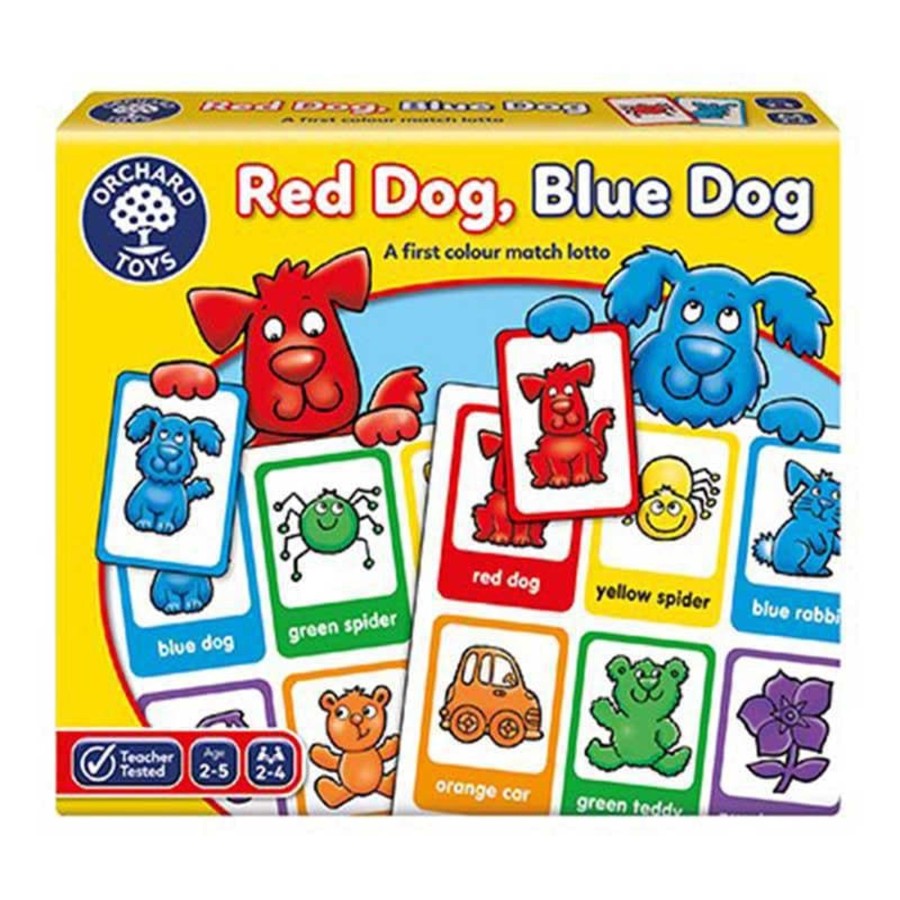 Kids Toys Orchard Toys Wooden Puzzles | Red Dog, Blue Dog