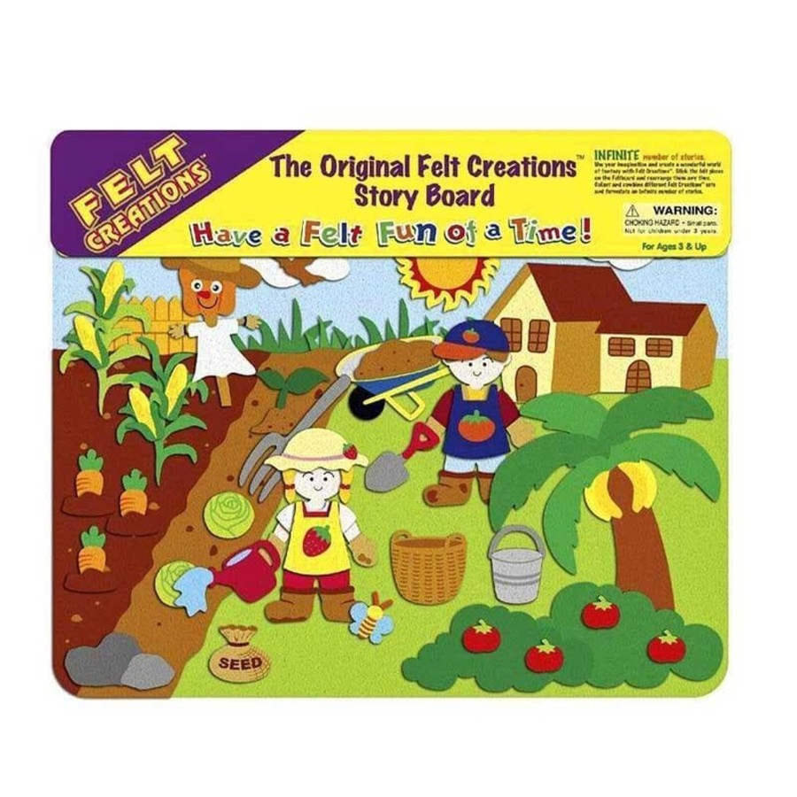 Kids Toys Felt Creations Literacy & Language | Garden - Story Board