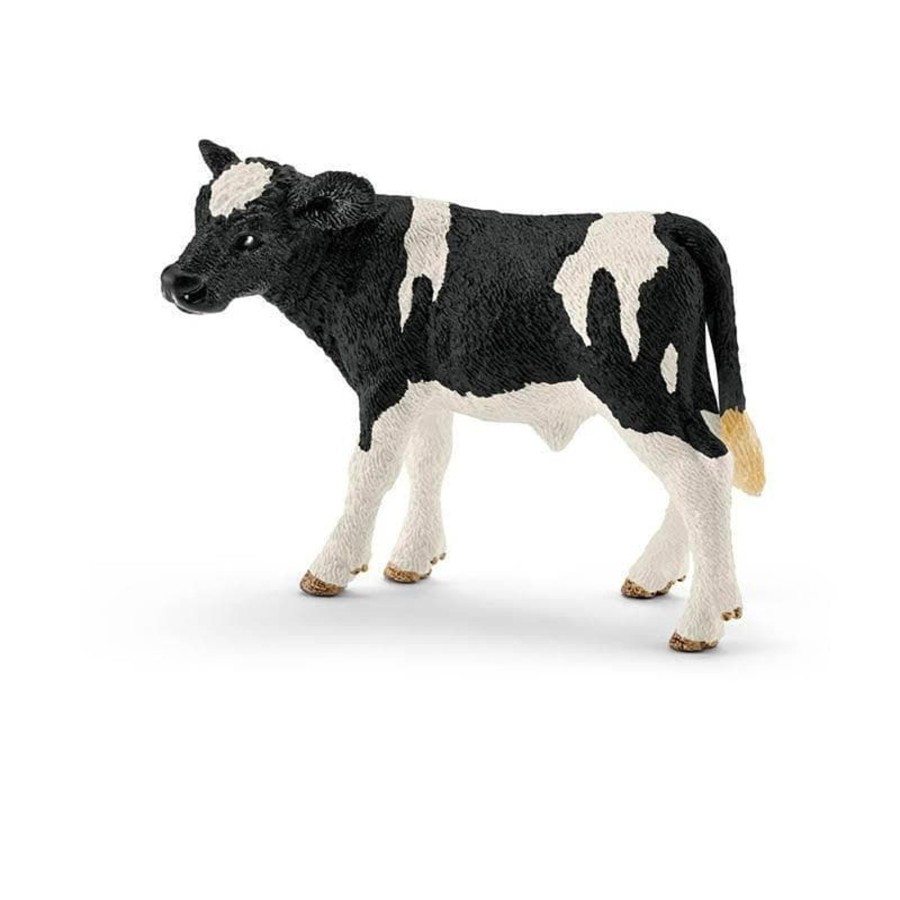 Kids Toys Schleich Farm Animals | Holstein Calf