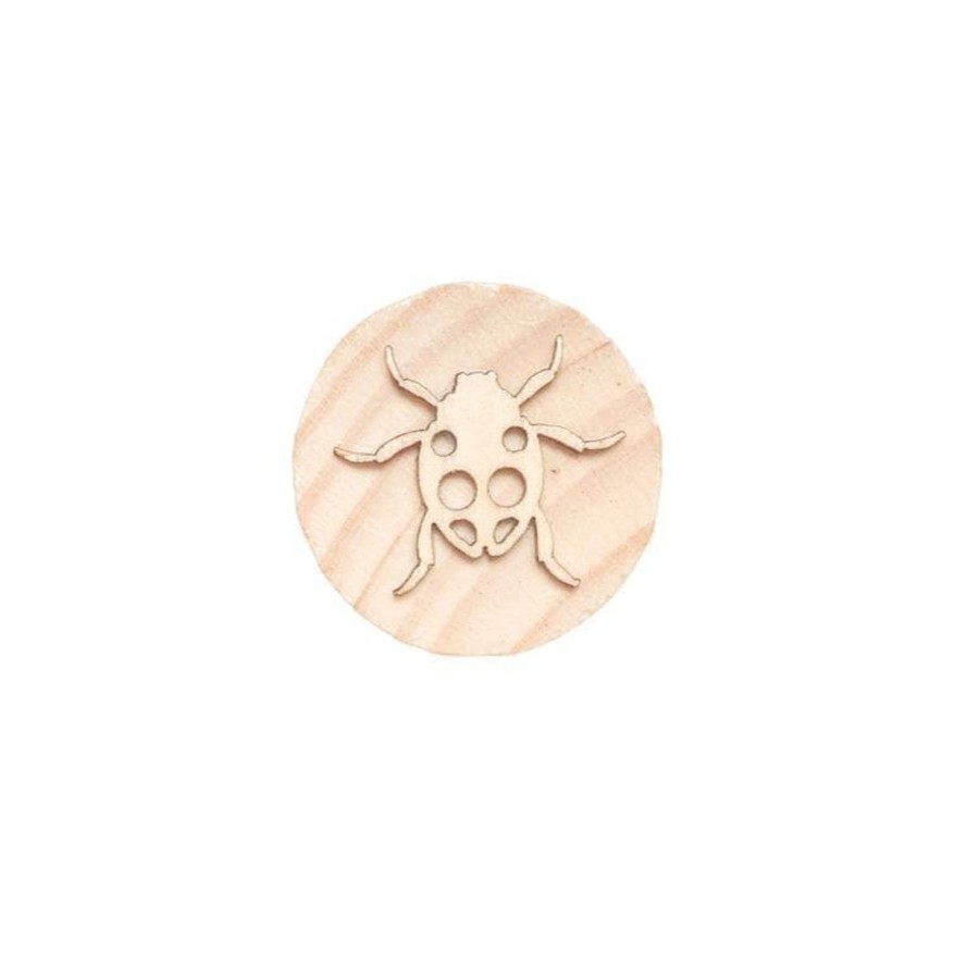 Kids Toys My Happy Helpers Wooden Stamps | In The Garden Wooden Playdough Stamps