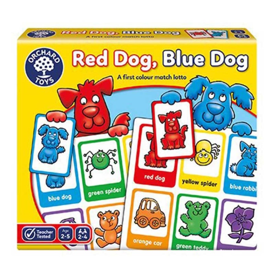 Kids Toys Orchard Toys Literacy & Language | Red Dog, Blue Dog