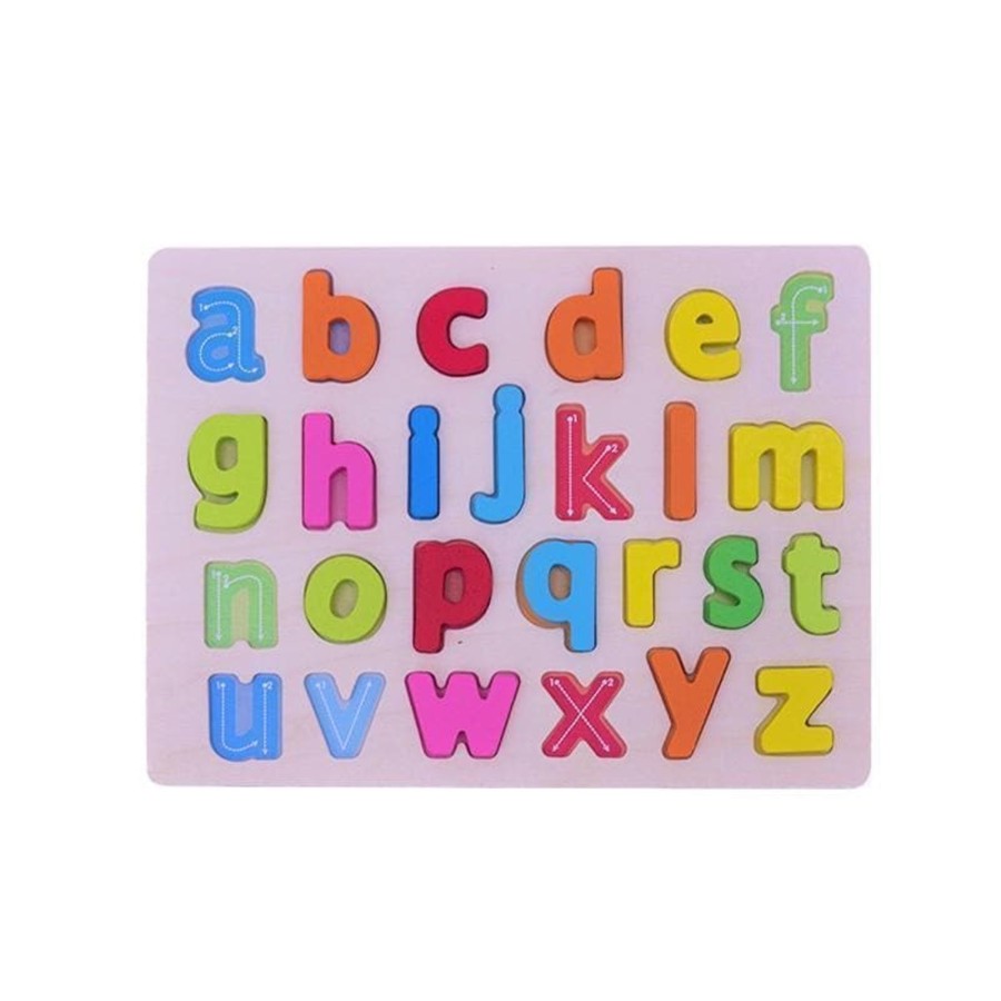 Kids Toys My Happy Helpers Wooden Puzzles | Alphabet Puzzle Set