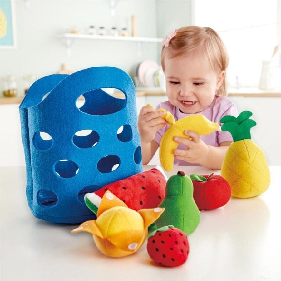 Kids Toys Hape Play Food Sets | Toddler Fruit Basket