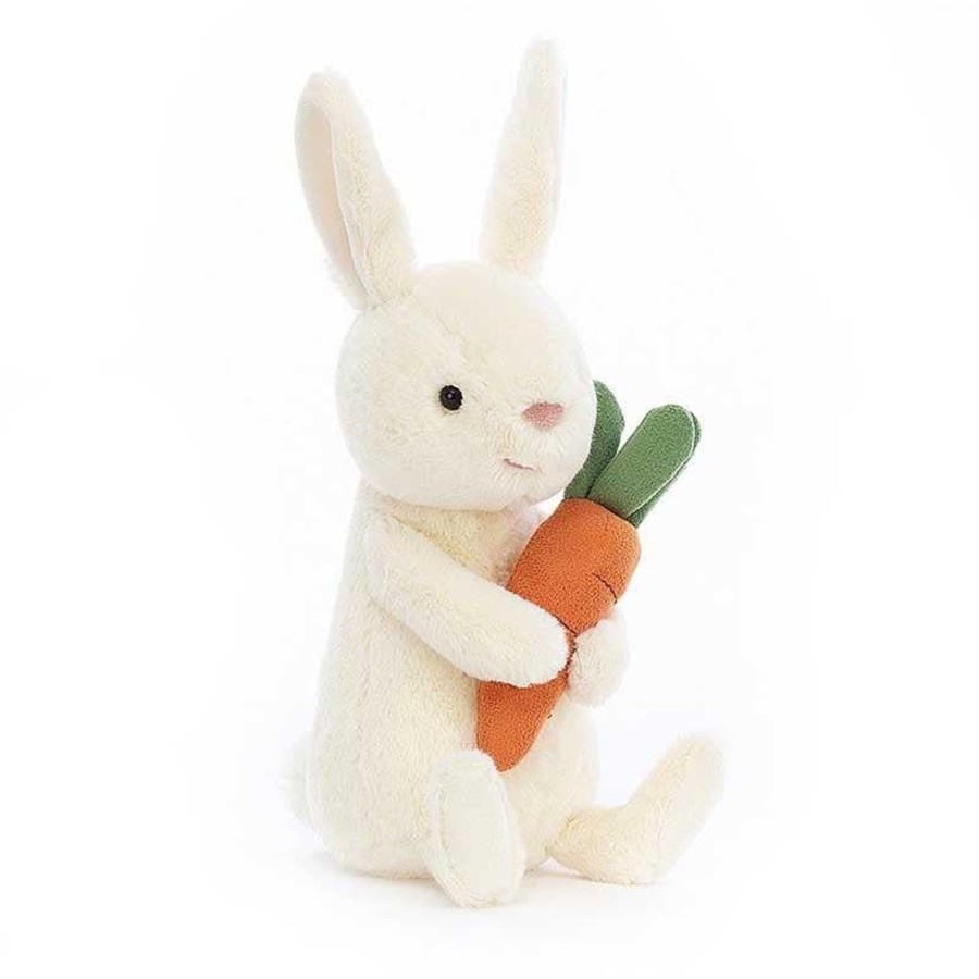 Babies & Toddlers Jellycat Soft Toys | Bobbi Bunny With Carrot