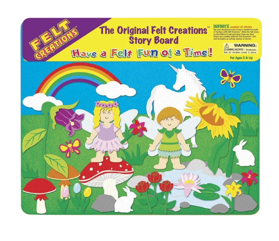 Kids Toys Felt Creations Literacy & Language | Flower Fairy - Story Board