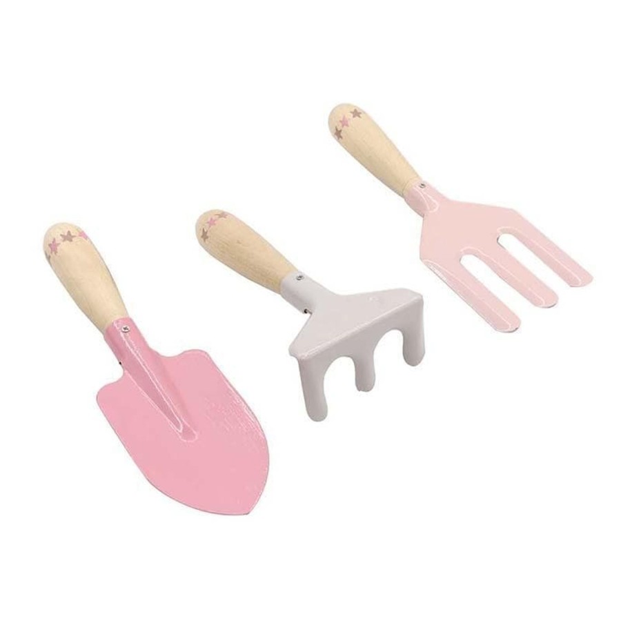 Kids Toys Kaper Kidz Gardening Toys | Calm And Breezy - Kid'S Garden Tool 3Pcs Set