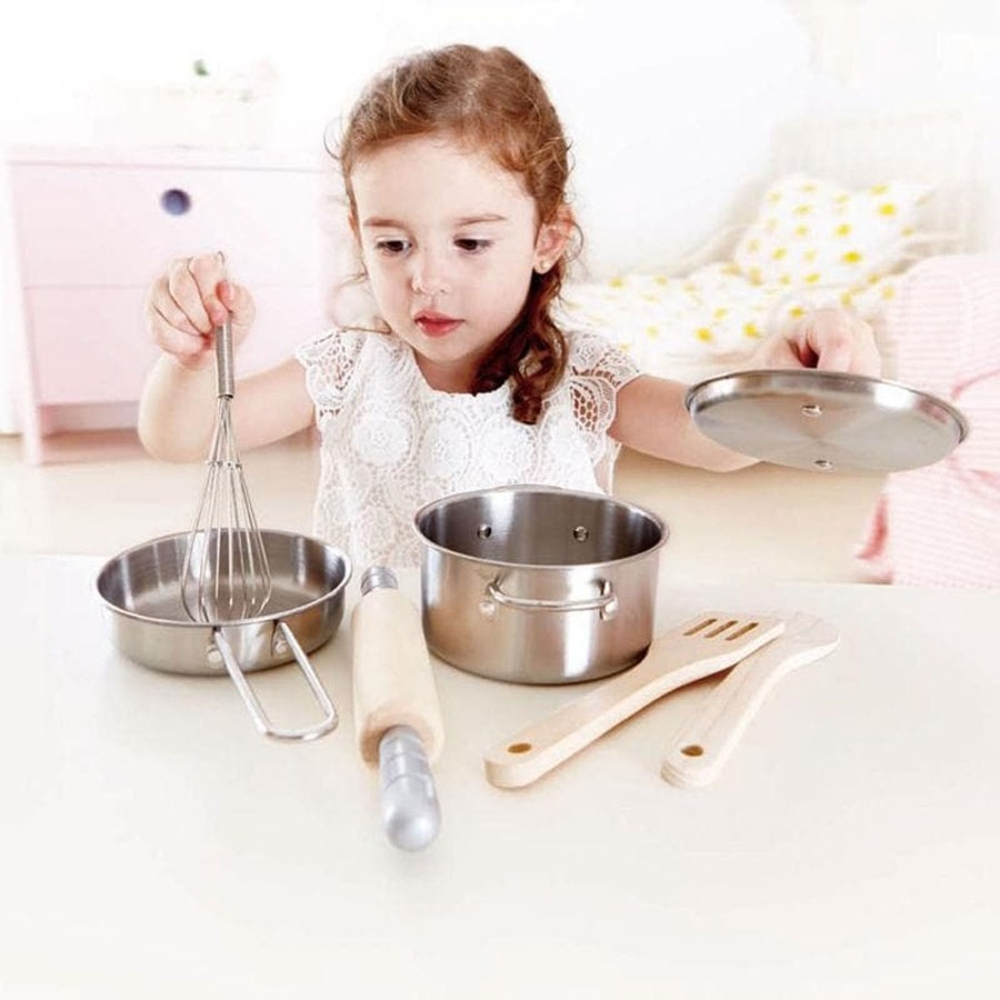 Kids Toys Hape Kitchen Accessories | Chef'S Cooking Set