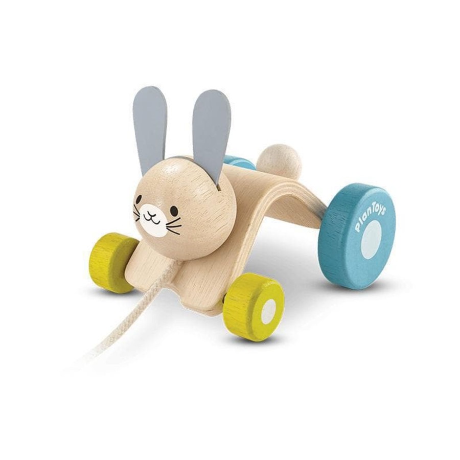 Babies & Toddlers Plan Toys Pull Along Toys | Hopping Rabbit