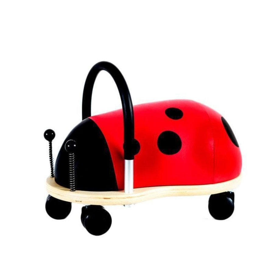 Babies & Toddlers Wheely Bug Wooden Ride On Toys | Ladybug - Ride-On