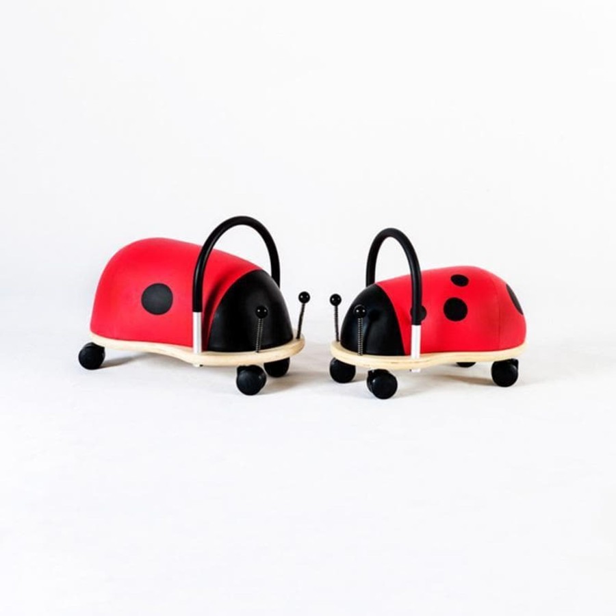 Babies & Toddlers Wheely Bug Wooden Ride On Toys | Ladybug - Ride-On