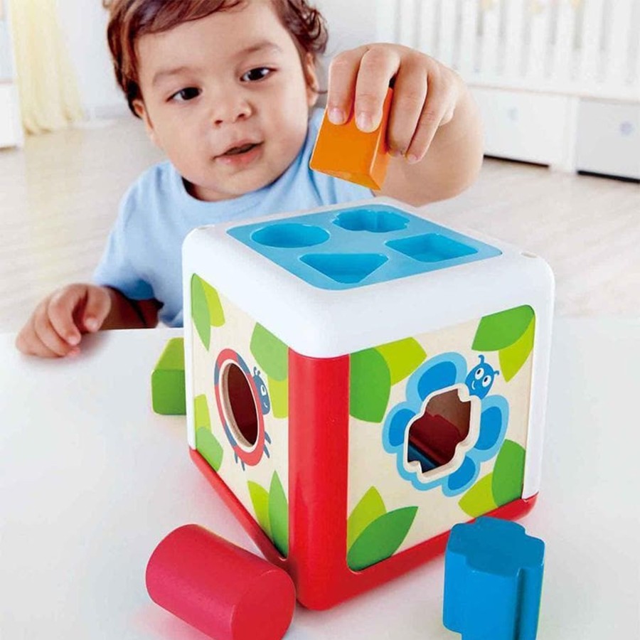 Babies & Toddlers Hape Activity Toys | Shape Sorting Box