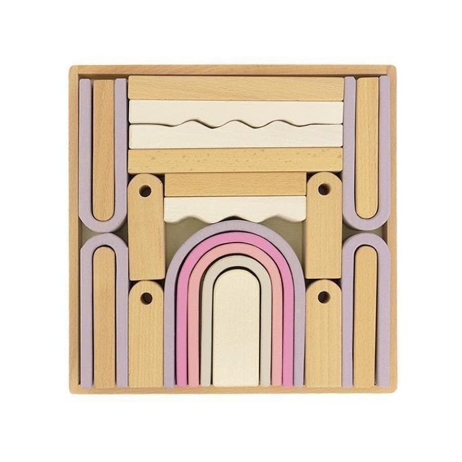 Kids Toys Euca Wooden Rainbows | Fairy Castle