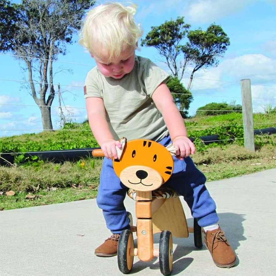 Babies & Toddlers Im Toy Wooden Ride On Toys | Paddie Rider Tigger