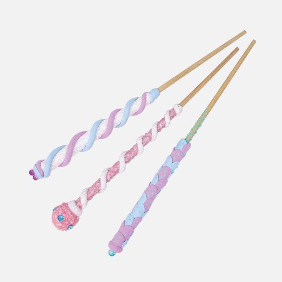 Kids Toys Tiger Tribe Colour & Paint | Magic Wand Kit - Pastel Power