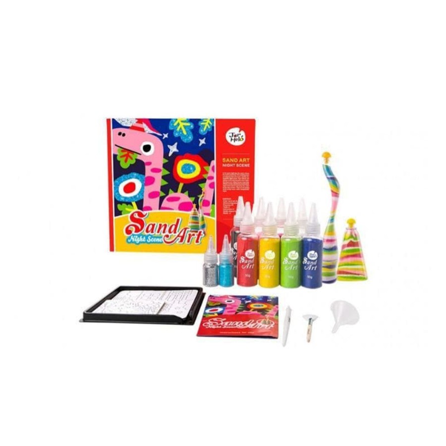 Kids Toys JarMelo Craft Kits | Sand Art Kit - Night Scene