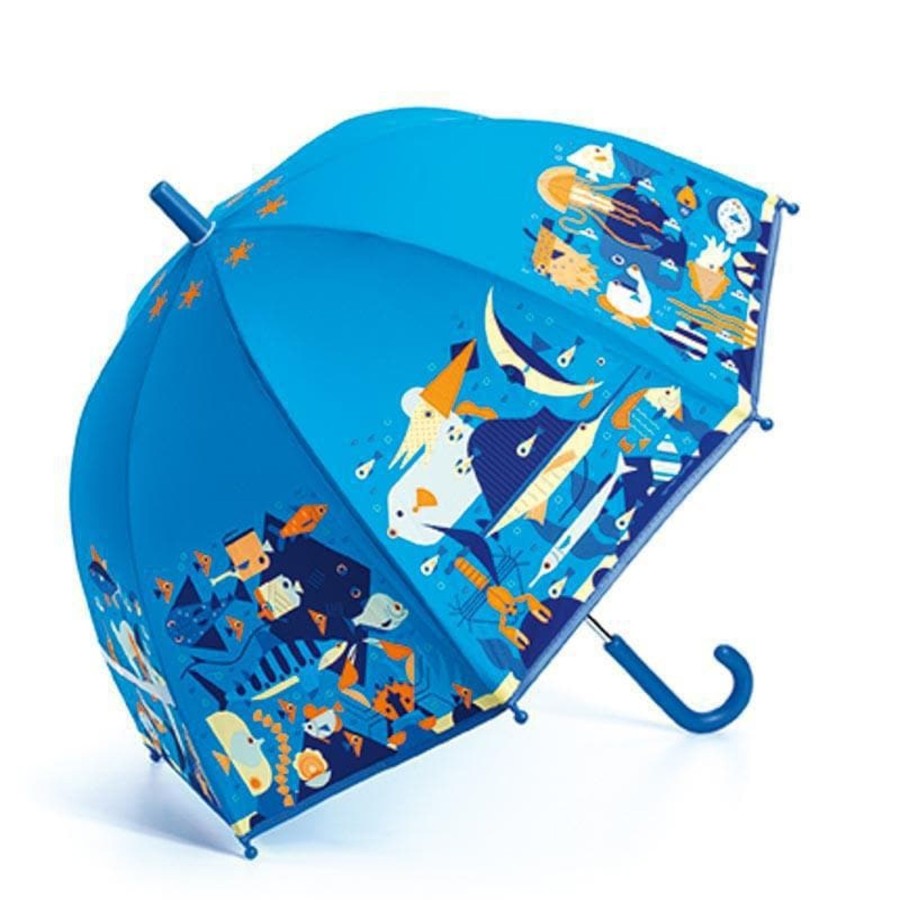 Kids Toys Djeco Kids Umbrellas | Sea World Child Umbrella