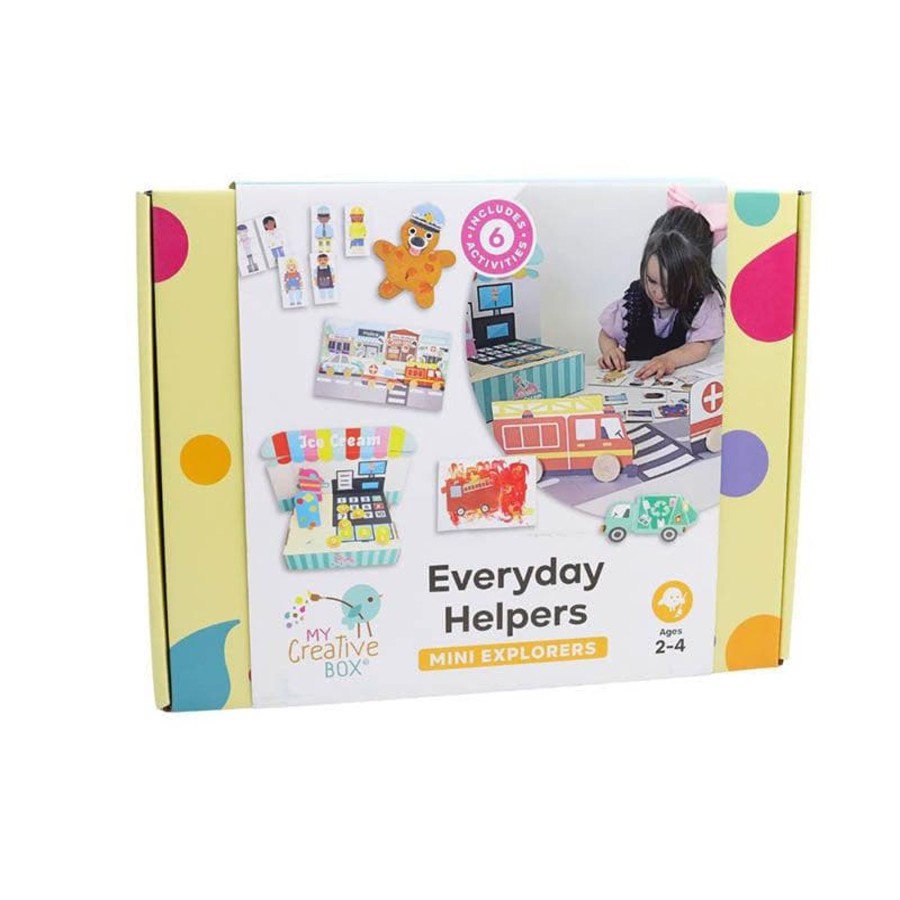 Kids Toys My Creative Box Colour & Paint | Mini Explorers Everyday Helpers Creative Box