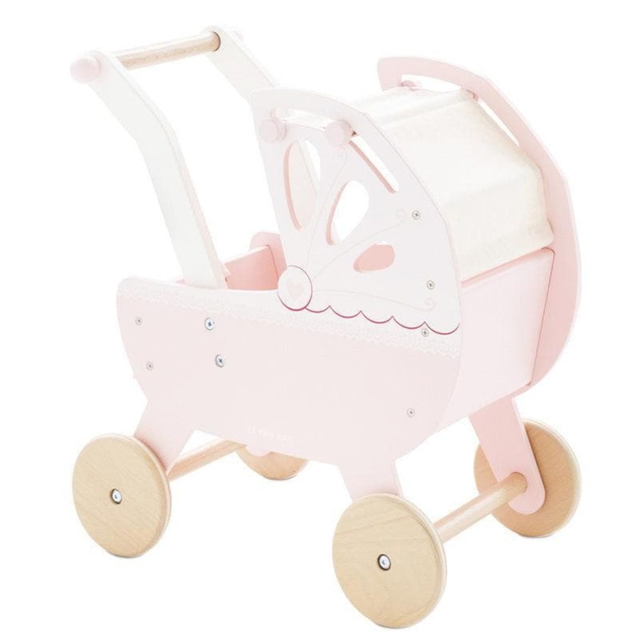 Kids Toys Le Toy Van Wooden Toys | Honeybake Sweet Dreams Pram (Pink)