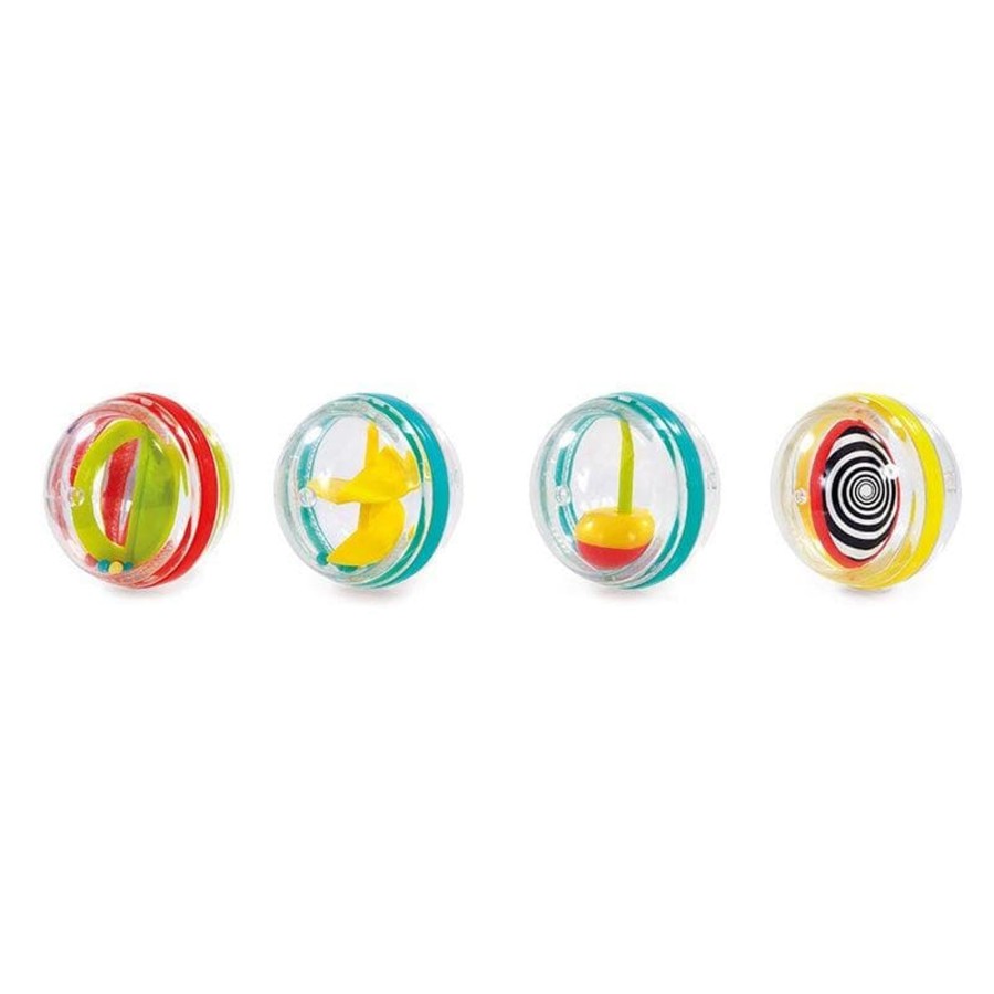 Kids Toys Early Learning Centre Sensory Play | Flutter Balls Tube 4 Pack