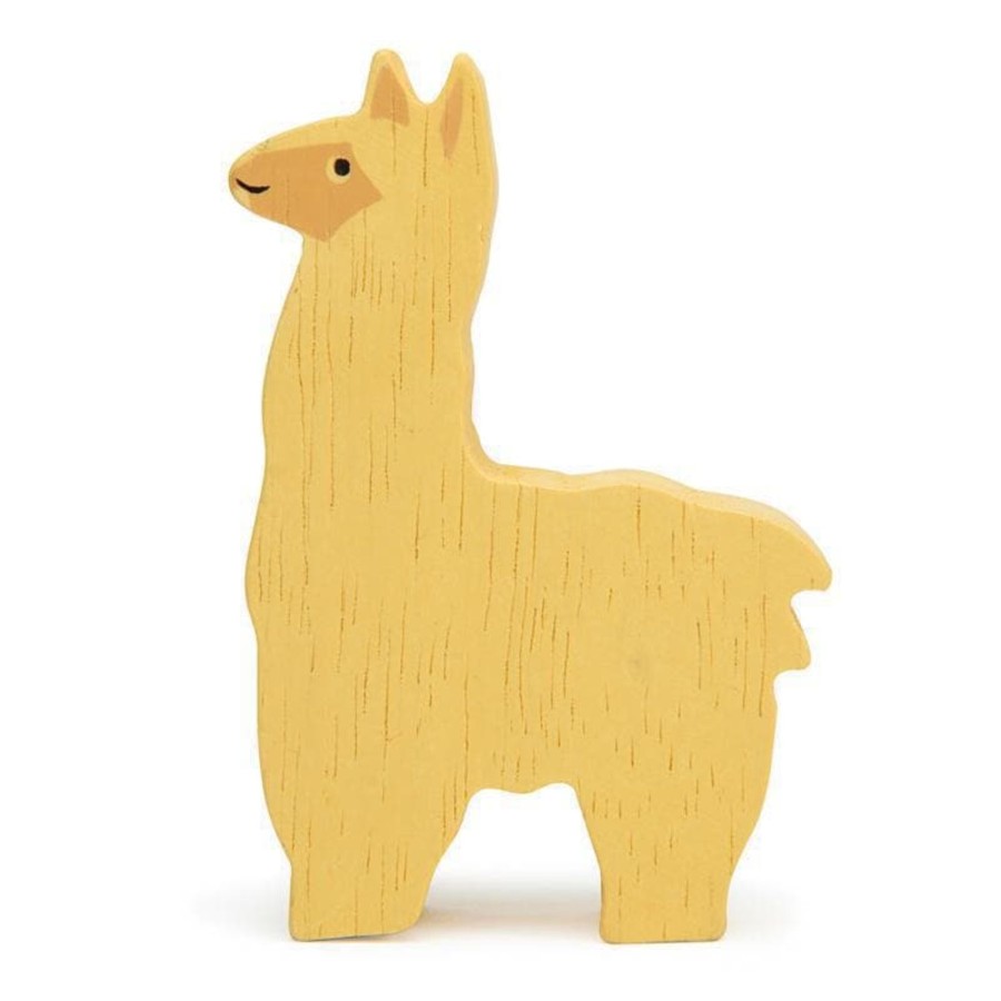 Kids Toys Tender Leaf Toys Animal Figurines | Alpaca Wooden Animal