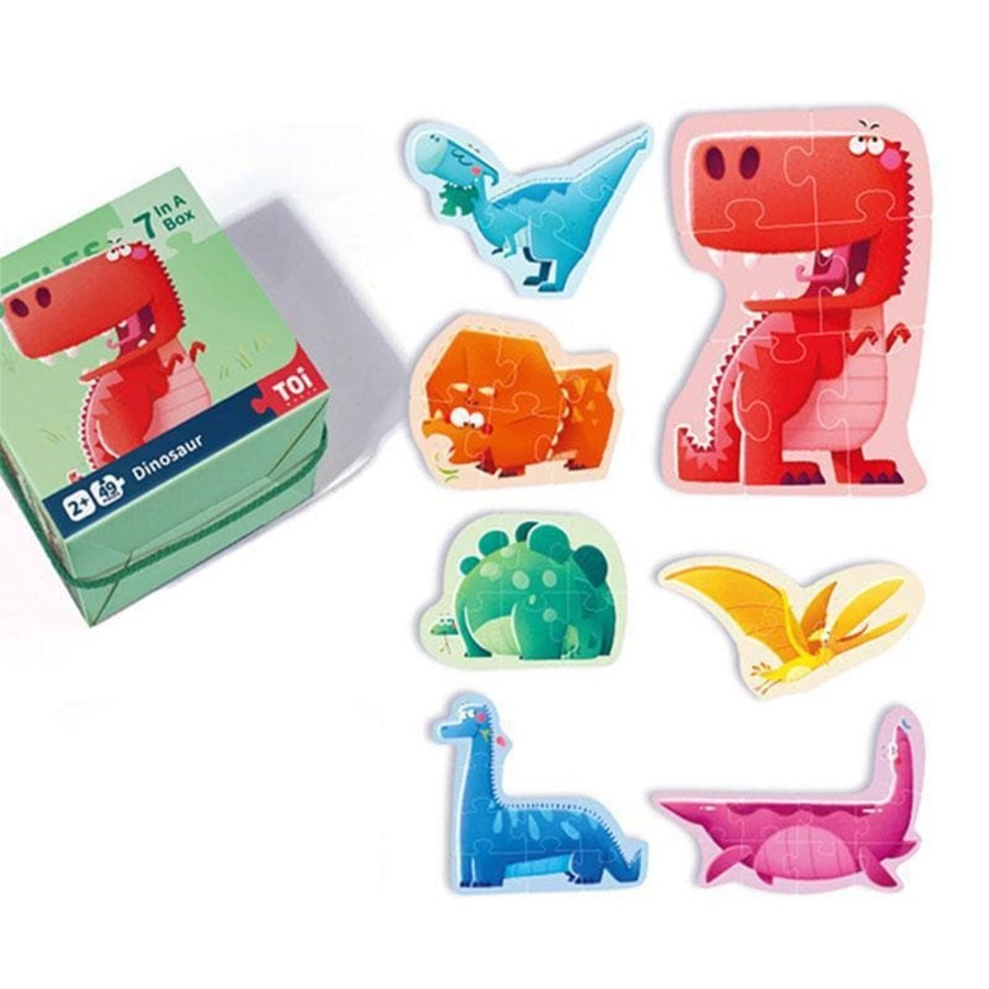 Kids Toys mierEdu Jigsaws | My First Puzzles - Dinosaur