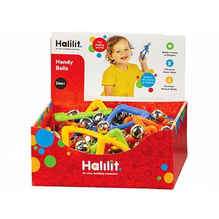 Babies & Toddlers Halilit Rattles | Handy Bells - Assorted Colours